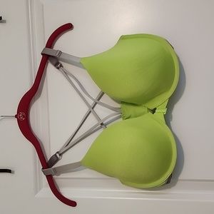 Racetrack Semi/Demi Bra